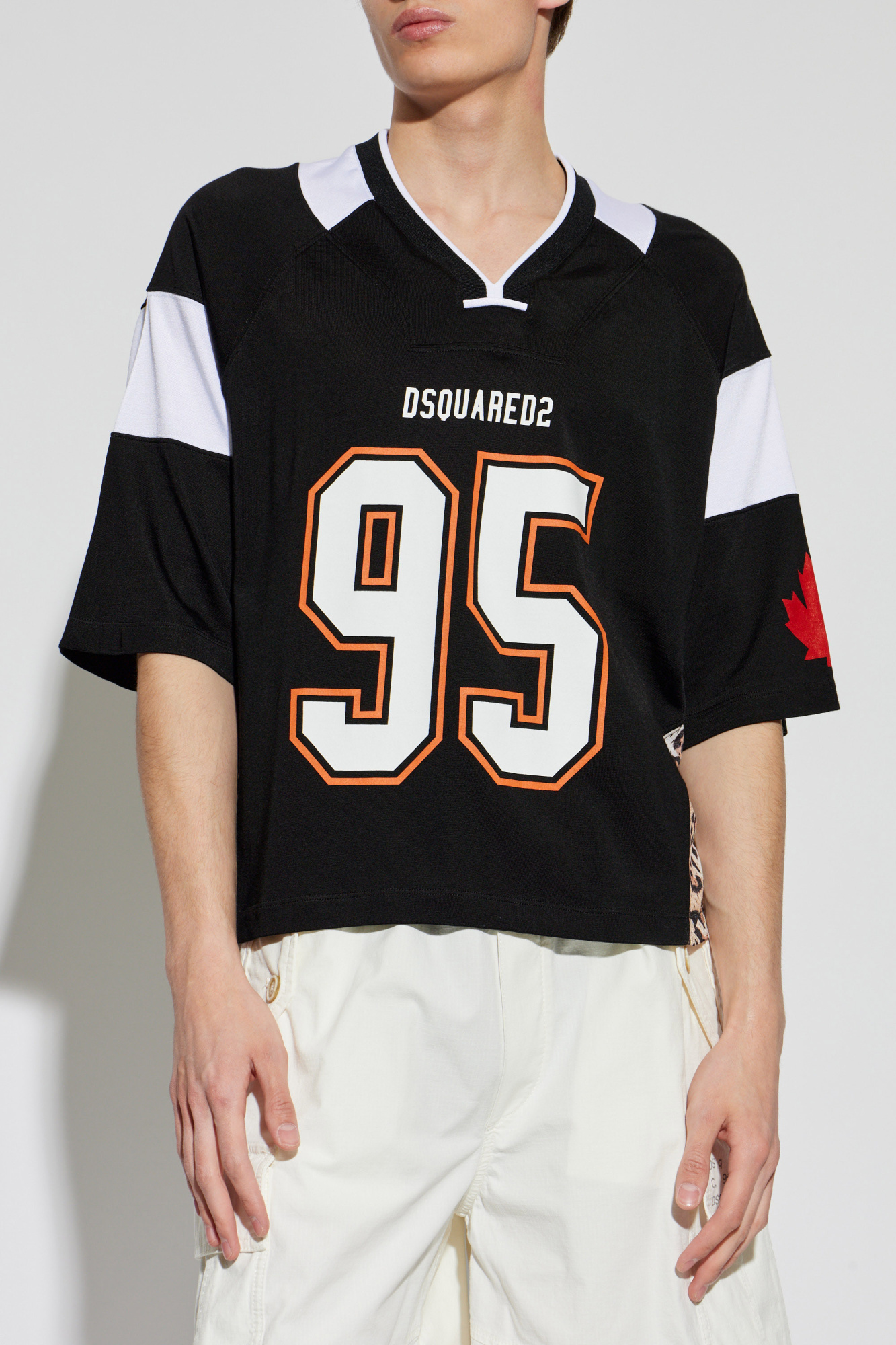Black T-shirt with logo Dsquared2 - Vitkac AS